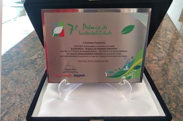 Tassi - Fomos homenageados no 7º Prêmio de Sustentabilidade SETCESP